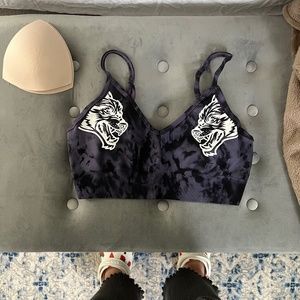 L Darcsport darc sports bra everson seamless purple